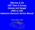 Thumbnail 1997 Town  & County Caravan and Voyager (RHD & LHD) Manual