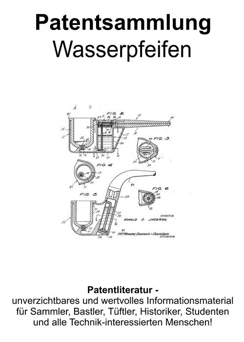 Wasserpfeifen Bong Shisha Technik Beschreibungen Skizzen Tradebit