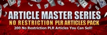 Thumbnail No Restriction PLR Articles Pack: Vol 25 +BONUSes!
