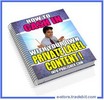 Thumbnail How To Cash In with your Own PLR Article