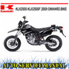 Thumbnail KAWASAKI KLX250S KLX250SF 2009+ BIKE REPAIR SERVICE MANUAL