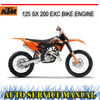 Thumbnail KTM 125 SX 200 EXC BIKE ENGINE REPAIR SERVICE MANUAL