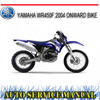 Thumbnail YAMAHA WR450F 2004+ BIKE WORKSHOP REPAIR SERVICE MANUAL