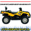 Thumbnail CAN AM CAN-AM OUTLANDER 400 EFI 4X4 MAX ATV WORKSHOP MANUAL Thumbnail CAN AM CAN-AM OUTLANDER 400 EFI 4X4 MAX ATV WORKSHOP MANUAL
