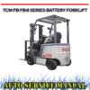 Thumbnail TCM FB FB-8 SERIES BATTERY FORKLIFT WORKSHOP SERVICE MANUAL Thumbnail TCM FB FB-8 SERIES BATTERY FORKLIFT WORKSHOP SERVICE MANUAL