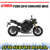 Thumbnail YAMAHA FZ8N 2010 ONWARD BIKE WORKSHOP SERVICE REPAIR MANUAL
