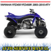 Thumbnail YAMAHA YFZ450 YFZ450R 2003-2010 ATV WORKSHOP SERVICE MANUAL