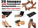 Thumbnail 20 images with Transparent Backgrounds with PLR Rights