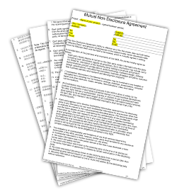 Thumbnail Non Disclosure Agreement Thumbnail Non Disclosure Agreement