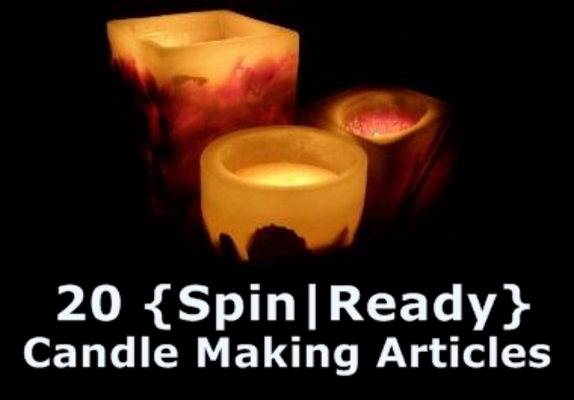 Pay for 20 Candle Making Spin-Ready Articles