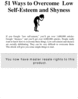 Thumbnail 51 Ways of Overcoming Shyness