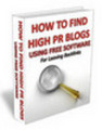 Thumbnail How To Find High PR Blogs Thumbnail How To Find High PR Blogs
