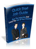 Thumbnail Quick Start Job Hunting Guide - with FULL PLR+2 BONUSES!