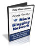 Thumbnail Create a Micro-Blogging Network - Video Course+3 BONUSES!