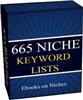 Thumbnail 665 Niche Keyword Lists - with 2 Mystery BONUSES!