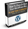 Thumbnail WP Clone - How To Clone, Backup & Move Your WordPress Blog!