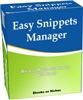 Thumbnail Easy Snippets Manager - Mix And Match Information With Ease!