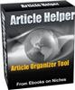 Thumbnail Article Helper - Article Organizer Tool with RR + 2 BONUSES!