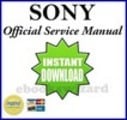 Thumbnail SONY HDR-FX1000 FX1000E SERVICE & REPAIR MANUAL