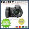 Thumbnail SONY CYBER SHOT DSC-H7 H9 SERVICE & REPAIR MANUAL DOWNLOAD