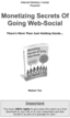 Thumbnail Menetizing Secrets of Going Web-Social