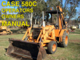 Thumbnail Case 580C CK TRACTOR TLB Operator OWNER User MANUAL 580CK C 