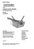 Thumbnail 1/2 HP GARAGE DOOR OPENER 139.53978SRT Thumbnail 1/2 HP GARAGE DOOR OPENER 139.53978SRT