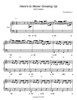 Thumbnail Heres to Never Growing Up - Sheet Music