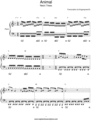 Thumbnail Animal - Neon Trees Sheet Music