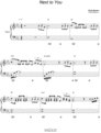 Thumbnail Next to You - Chris Brown - Sheet Music