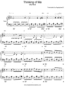 Thumbnail Thinking of Me - Olly Murs Sheet Music