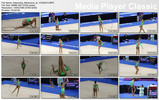 Thumbnail Gymnastic rhythm - Alexandra Merkulova at YOG 2010