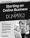 Thumbnail Starting an Online Business for Dummies 7th Edition