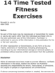 Thumbnail 14 time tested fitness exercise