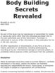 Thumbnail body building secrets revealed