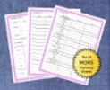 Thumbnail Planning A Baby Shower Checklists - Pink Thumbnail Planning A Baby Shower Checklists - Pink