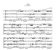 Thumbnail Bach Aria from Suite No.3, for string quartet, CB204