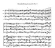 Thumbnail Bach Brandenburg Concerto No.3, all mvts., BWV1048