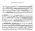 Thumbnail Bach Brandenburg Concerto No.2, all mvts., BWV1047