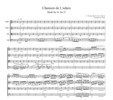 Thumbnail Chopin Chanson De L adieu, for string quartet, CC001 Thumbnail Chopin Chanson De L adieu, for string quartet, CC001