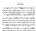 Thumbnail Chopin Raindrop, for string quartet, CC003 Thumbnail Chopin Raindrop, for string quartet, CC003