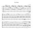 Thumbnail Caccini Ave Maria, for string quartet, CC201 Thumbnail Caccini Ave Maria, for string quartet, CC201