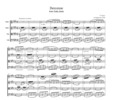 Thumbnail Faure Berceuse from Dolly Suite, for string quartet, CF103
