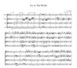 Thumbnail Christmas Carol Joy to the World, for string quartet, CH902