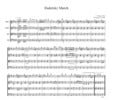Thumbnail J.Strauss Radetzky March, for string quartet, CS101