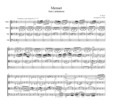 Thumbnail Bizet Menuet from L'arlesienne, for string quartet, CB104 Thumbnail Bizet Menuet from L'arlesienne, for string quartet, CB104