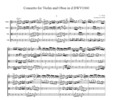 Thumbnail Bach Concerto for Violin and Oboe in d BWV1060, CB225
