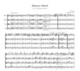 Thumbnail Berlioz Rakoczy March, for string quartet, CB701