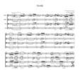 Thumbnail Grieg Erotik Op.43,No.5, for string quartet, CG201