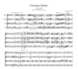 Thumbnail Christmas Carol(Medley), for string quartet, CH915